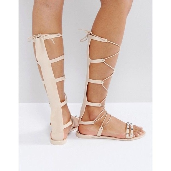 ASOS jelly gladiator sandals